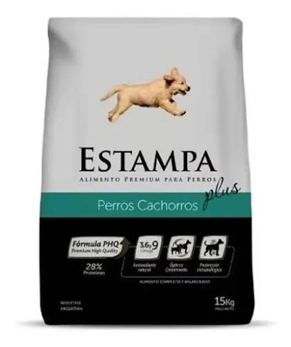 ESTAMPA PUPPYES 15kg