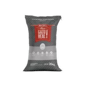 PIEDRAS AGLUTINANTES GATO REAL BENTONITA 20KG