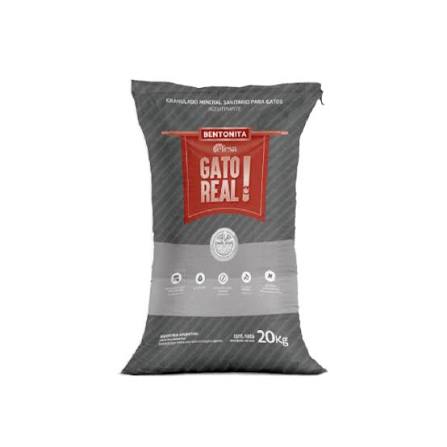 PIEDRAS AGLUTINANTES GATO REAL BENTONITA 20KG