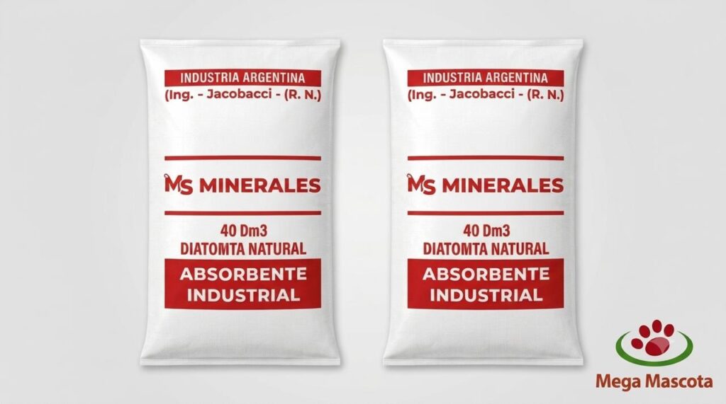 PIEDRAS DIATOMITA NATURAL FINA 40dm3 X 2 unidades