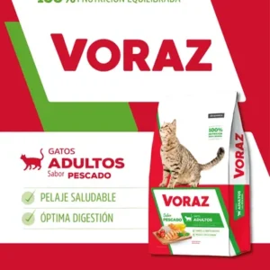 VORAZ GATO pescado 20kg