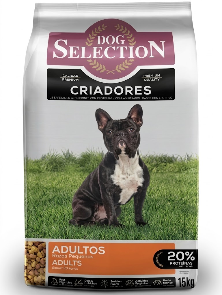DOG SELECTION ADULTO RAZAS PEQUEÑAS 15kg