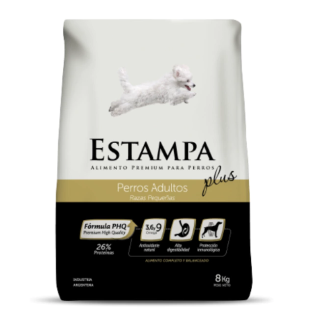 ESTAMPA Adulto plus razas pequenas 15kg