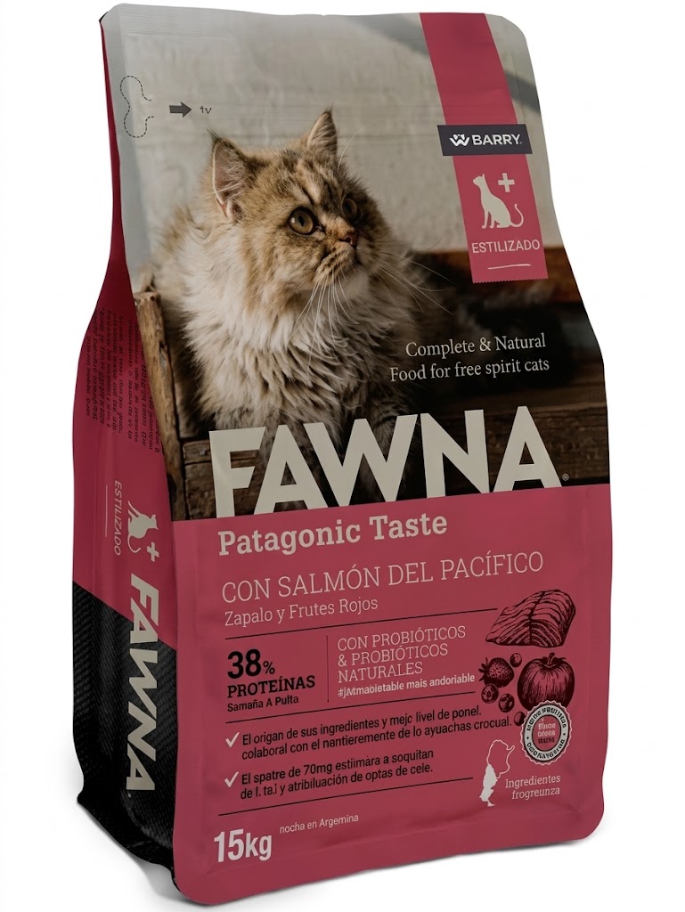 FAWNA LIGHT SALMON DEL PACIFICO 15KG
