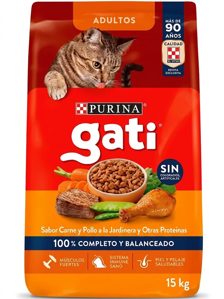 GATI CARNE Y POLLO 15kg