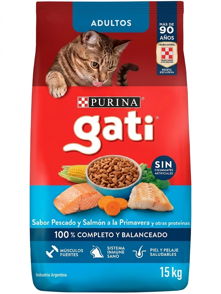GATI PESCADO Y SALMON 15kg