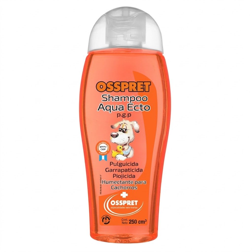 SHAMPOO OSSPRET Aqua Ecto cachorros 250 cc