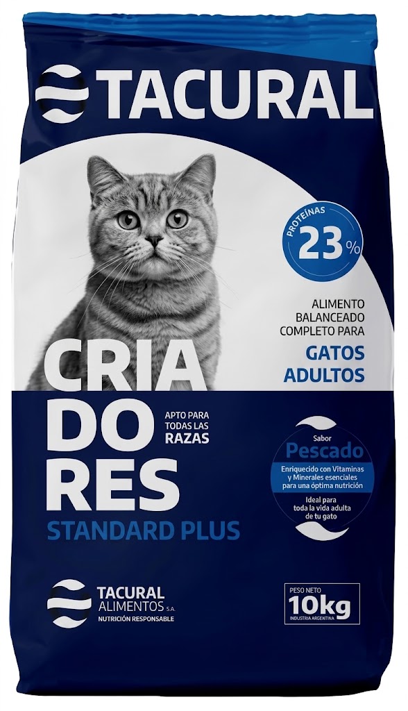 TACURAL GATO ADULTO 10 KG