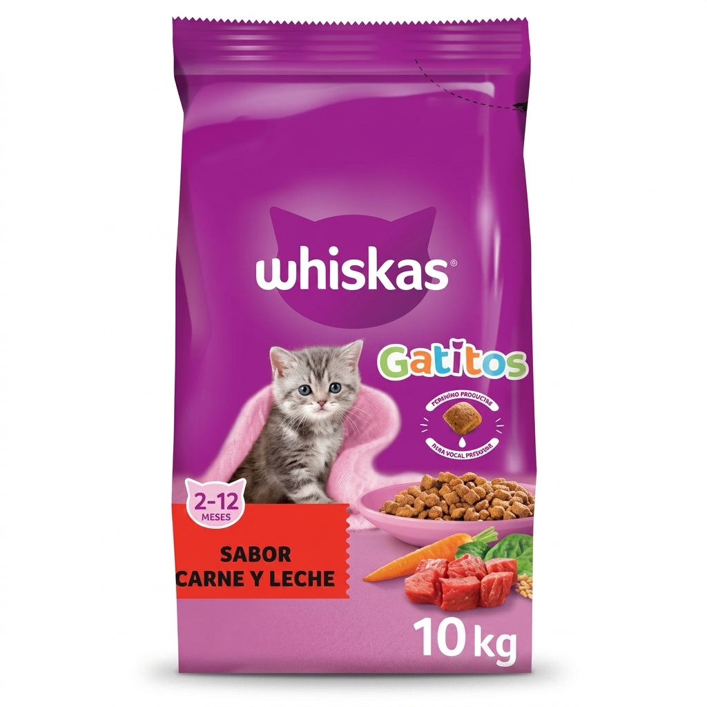 WHISKAS GATITOS 10kg