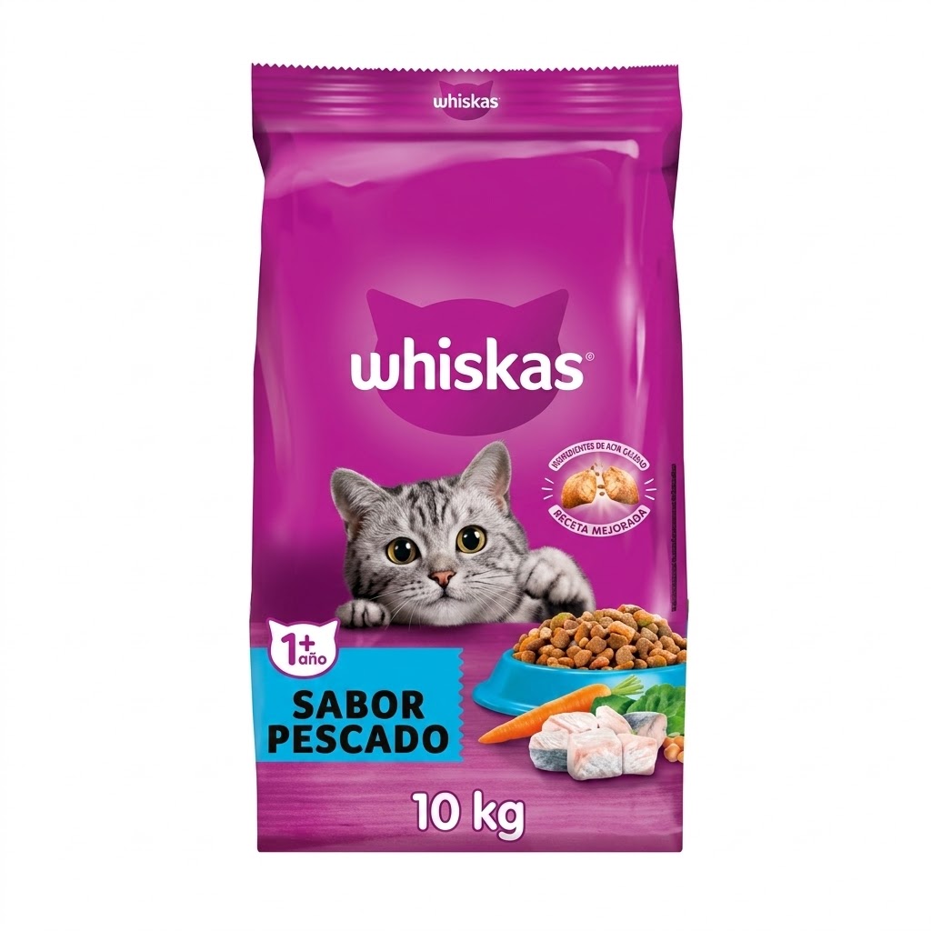 WHISKAS PESCADO 20KG