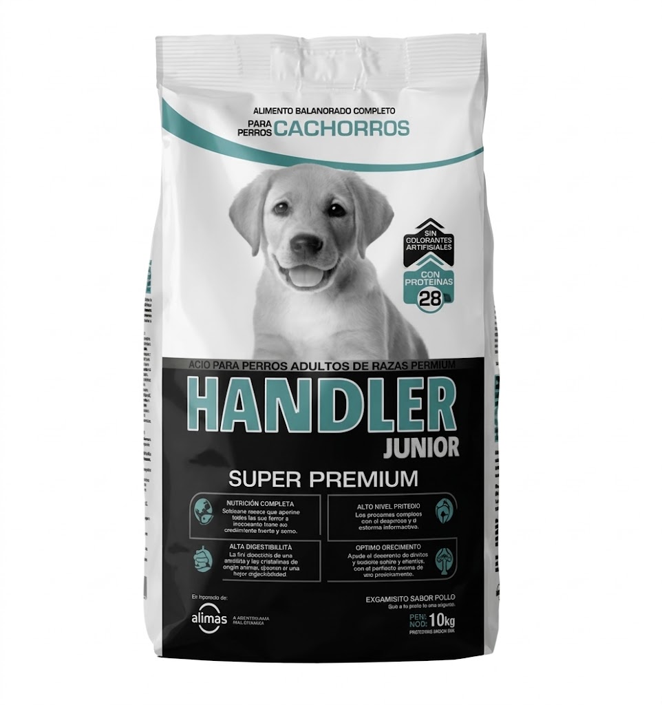 HANDLER PERRO CACHORRO PREMIUM 10KG