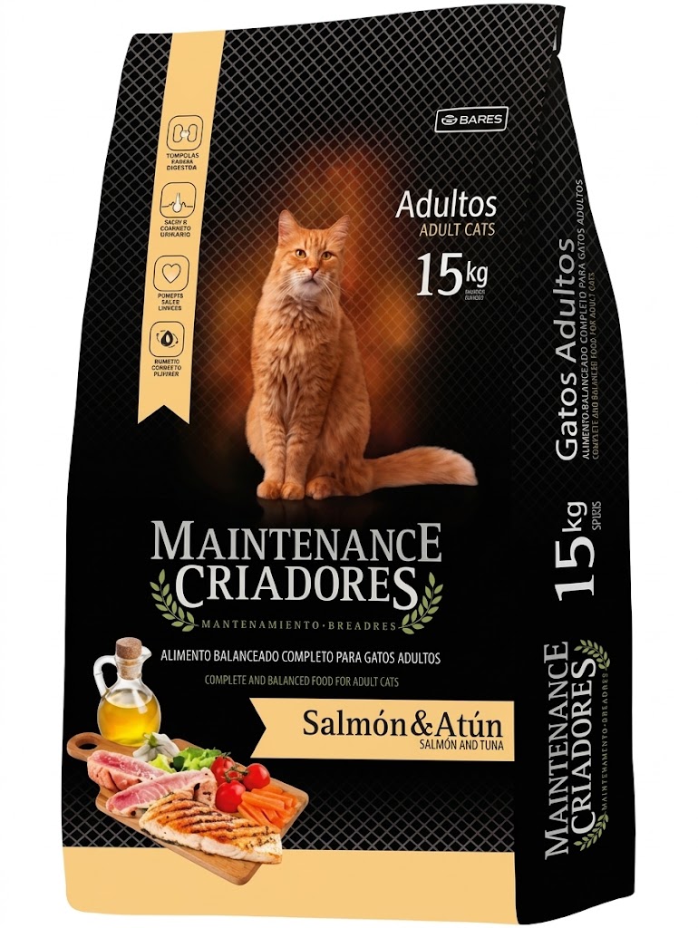 MAINTENANCE GATO ADULTO SALMON&ATUN 15KG