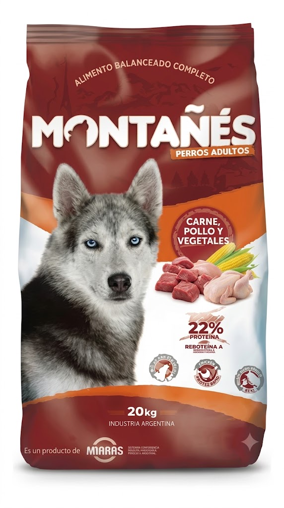 MONTAÑES PERRO ADULTO 20KG