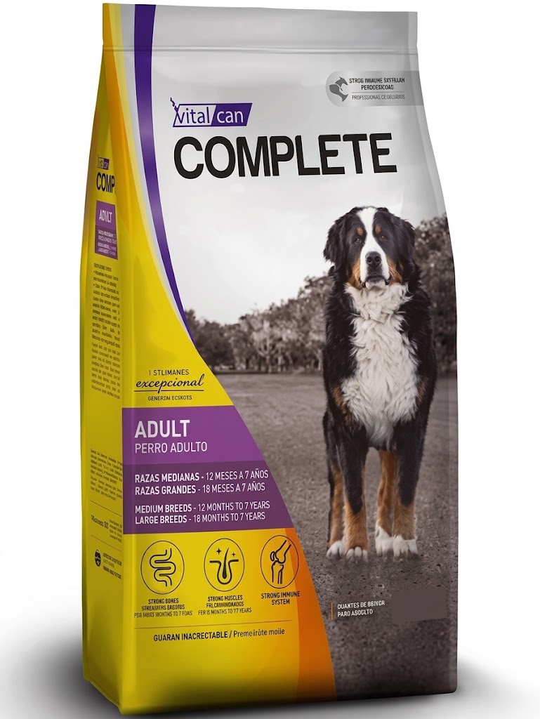 VITAL CAN ADULTO COMPLETE Med/Grande 20kg