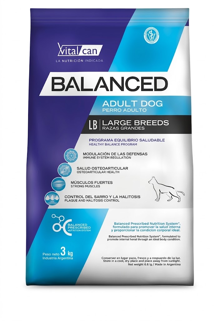VITAL CAN Balanced LARGE Adult Dog 20kg