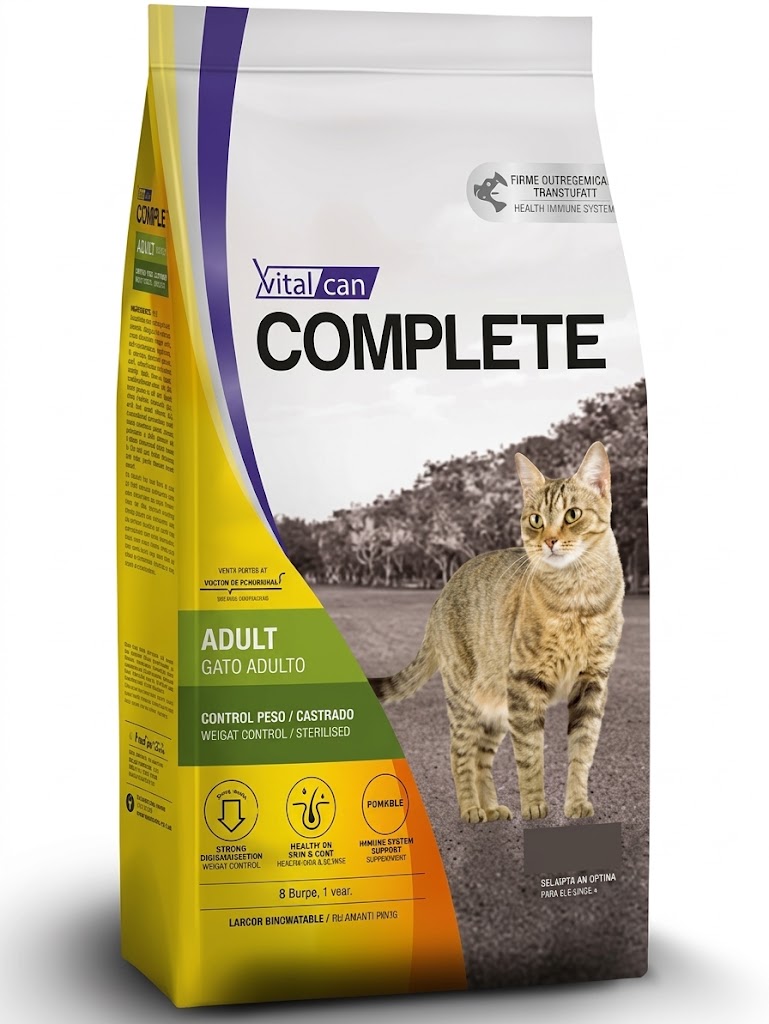 VITAL CAN GATO Complete control peso/cas7,5kg